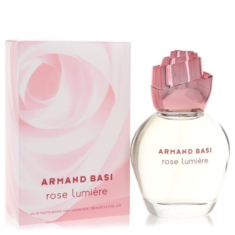 Armand Basi Rose Lumiere by Armand Basi Eau De Toilette Spray 3.3 oz